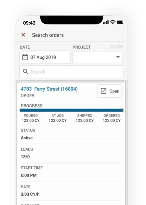 Material Now App Screenshot - Search
